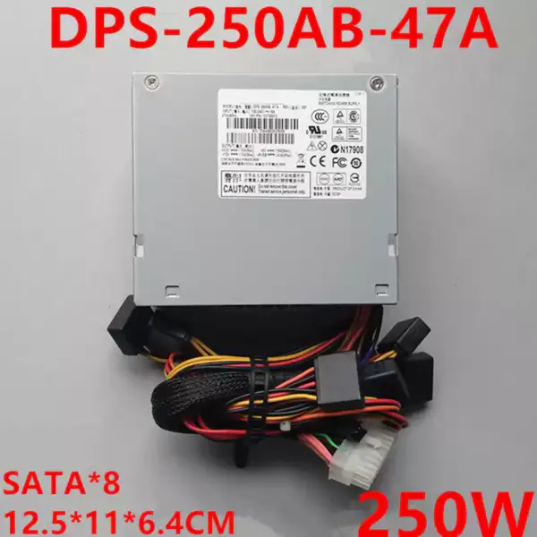 Netzgerät für Hanker DVR NVR 20Pin SATA*8 250W Schaltnetzteil DPS-250AB-47 A DPS-250AB-47 C