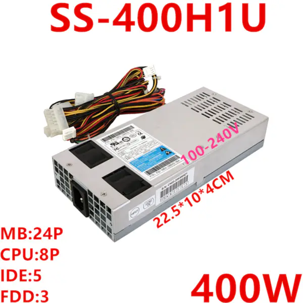 90% PSU für SeaSonic 1U 400W Schaltnetzteil SS-400H1U