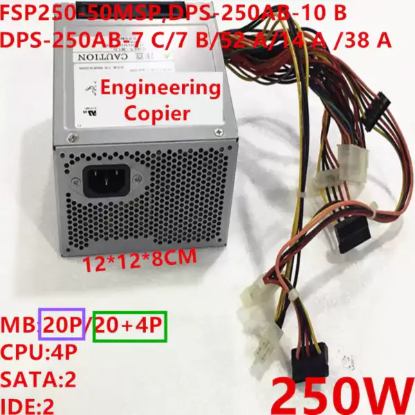 Netzteil für Delta/FSP 250W-Netzteil FSP250-50MSP DPS-250AB-10 B DPS-250AB-7 C/7 B DPS-250AB-52 A/14 A /38 A
