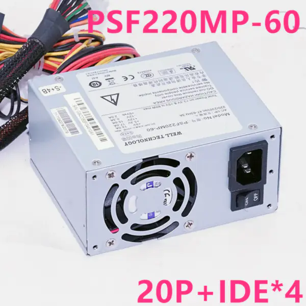 Netzgerät für Hanker NVR CVR 20Pin IDE*4 200W Schaltnetzteil PSF220MP-60