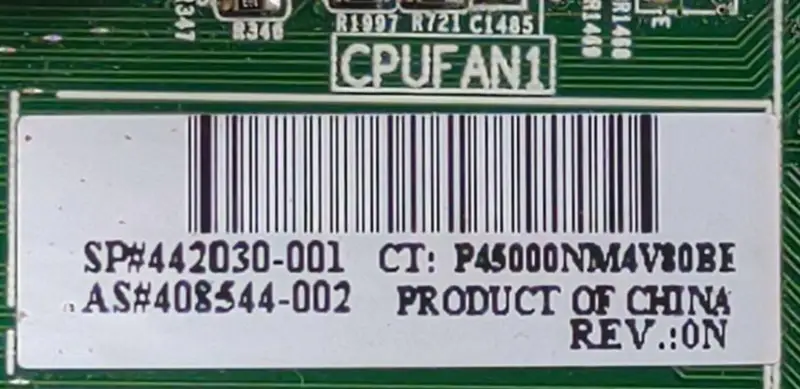 HP XW9400 442030-001 408544-002 Motherboard 1207 Dual AMD Opteron 2218 CPU (nur Motherboard)
