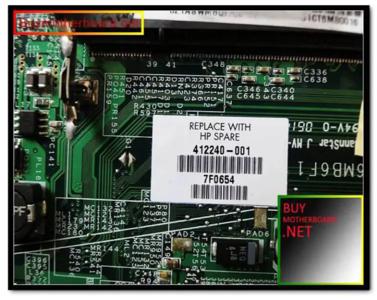 Hauptplatine 412240-001 für HP Pavilion DV1000