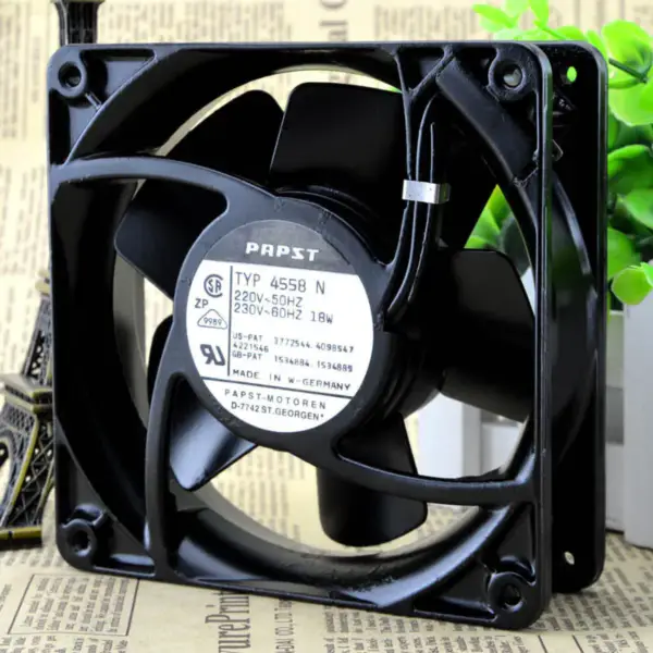 TYP4558N 220V 18W 120*120*38MM PAPST 12038 Lüfter 12CM