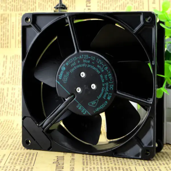 EBM W1G115-AT25-10 12V 13W 12738 13CM Lüfter 3-Draht