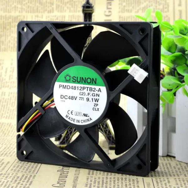 SUNON PMD4812PTB2-A.(2).GN Sunon DC-Lüfter 48VDC 120X25MM 150.0CFM
