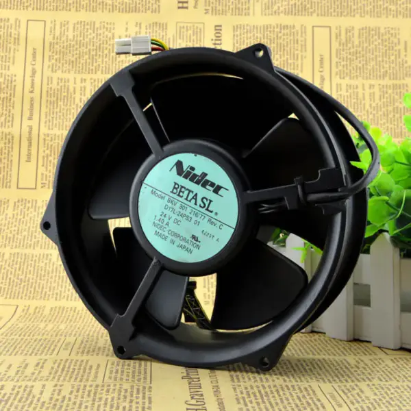 NIDEC D17L-24PS3 01 24V 1,40A Lüfter BKV301216/77