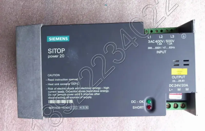 SIEMENS Netzgerät 1P 6EP1436-1SH01