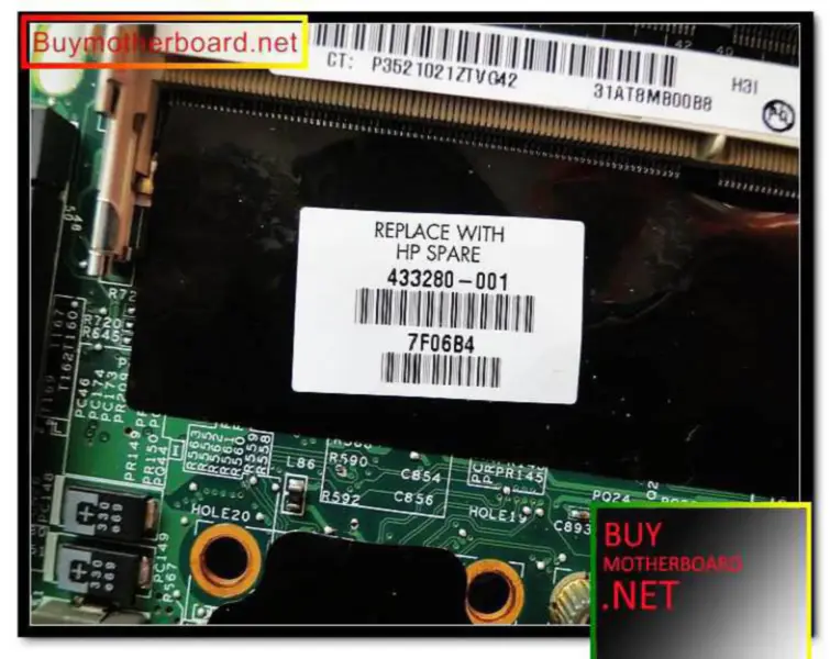 Hauptplatine 433280-001 für HP Pavilion DV6000