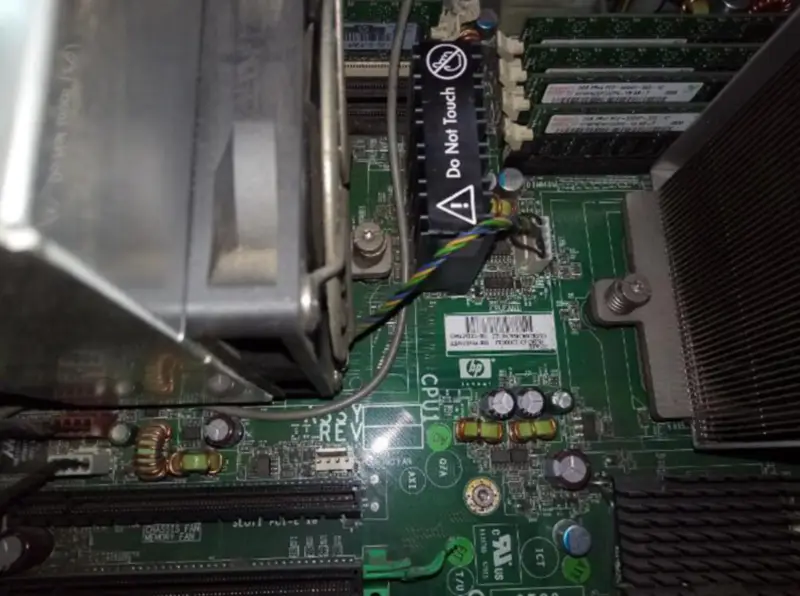 HP XW9400 Hauptplatine