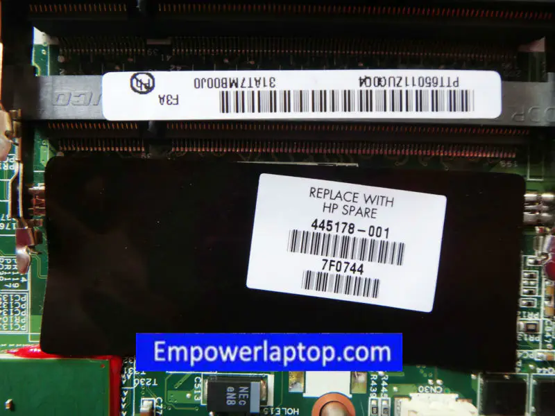 HP Pavilion DV9000 445178-001 Hauptplatine