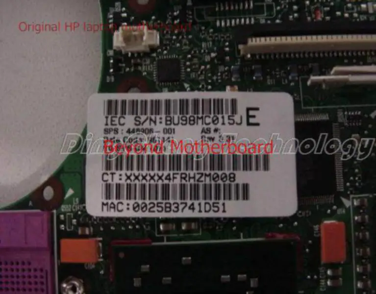 HP 446906-001 Hauptplatine für G62