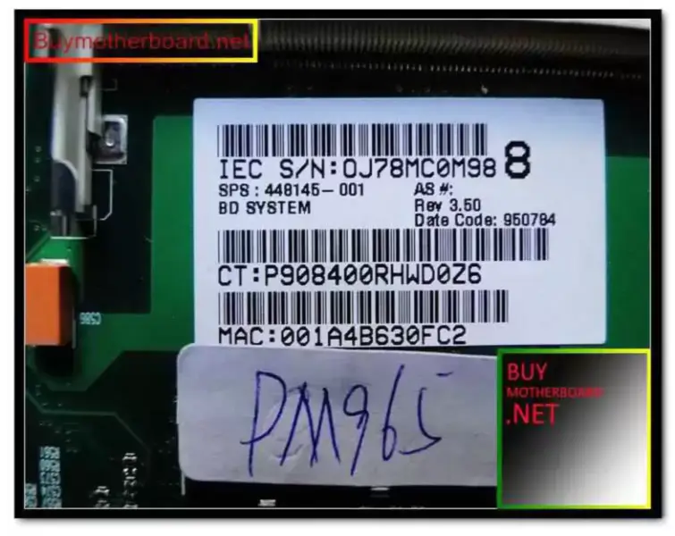 HP Pavilion HDX 448145-001 Hauptplatine