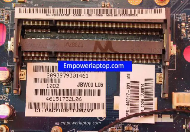 HP 462317-001 A900 Hauptplatine