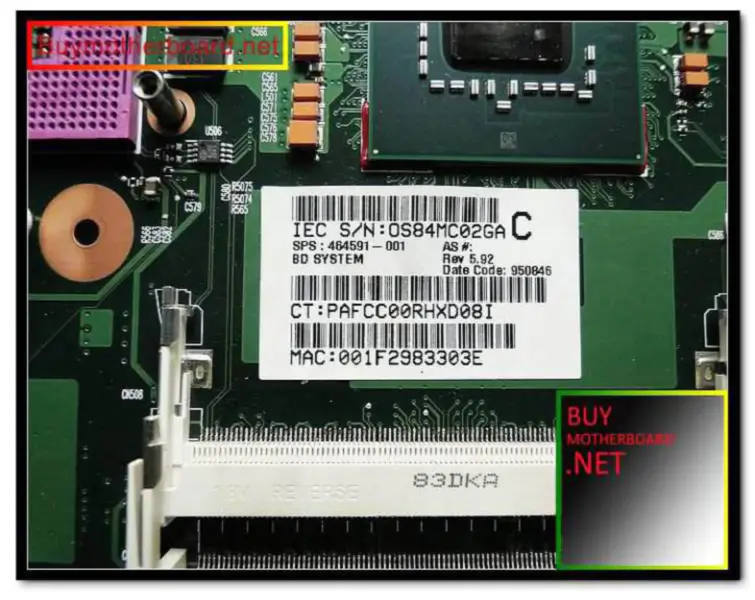 Hauptplatine 464591-001 für HP pavilion HDX