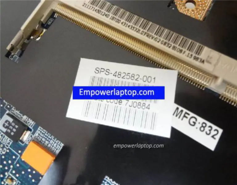 HP 6910p LA-3261P 482582-001 Hauptplatine