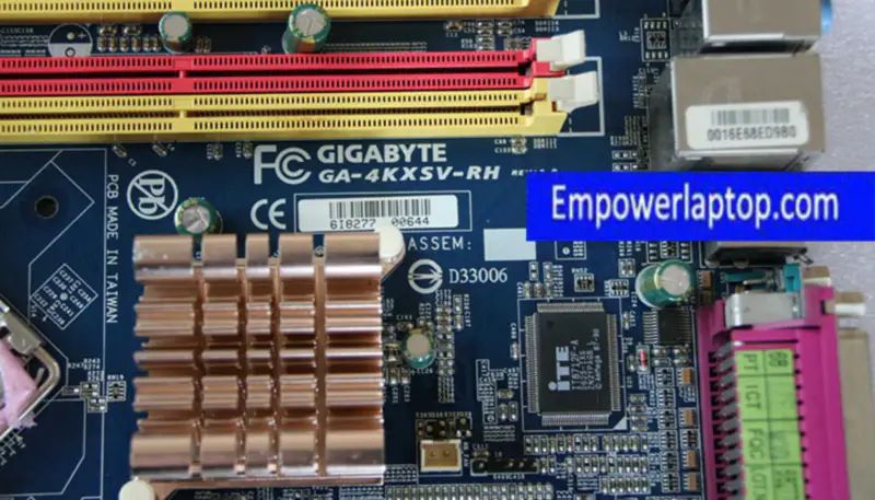 GIGABYTE GA-4KXSV-RH Single Server motherboard LGA775 PCI-X