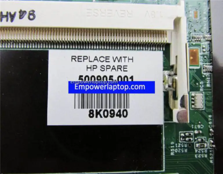 HP Elitebook 8530W 500905-001 Hauptplatine