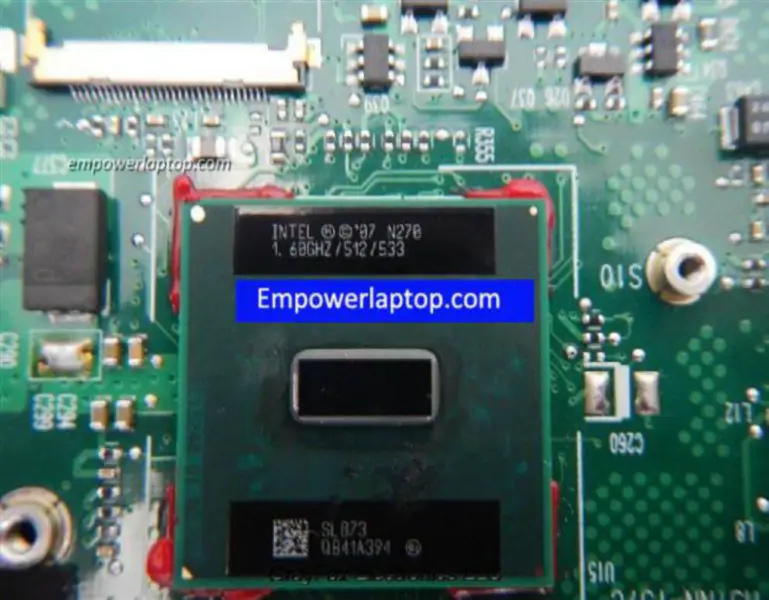 HP Mini 1000 504592-001 N270 Hauptplatine