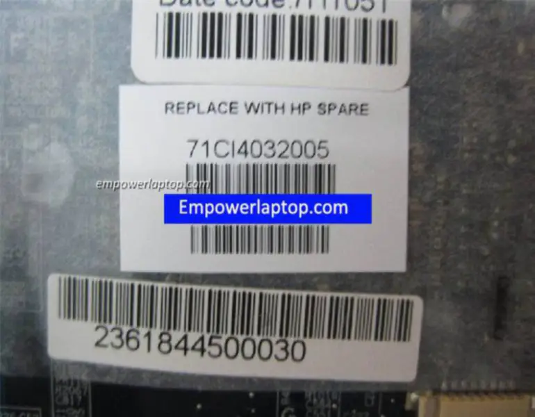 HP DV7 JAK00 LA-4083P 507169-001 Hauptplatine