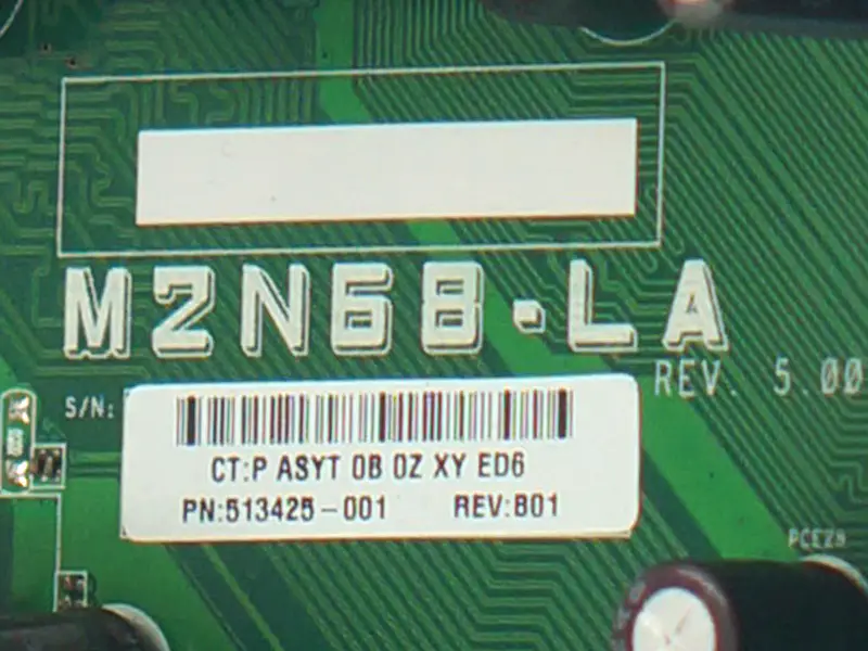 HP C61 513426-001 513425-001 M2N68-LA Hauptplatine