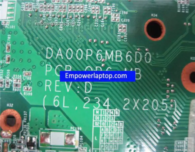 HP 517839-001 CQ61 DAOOP6MB6D0 Hauptplatine
