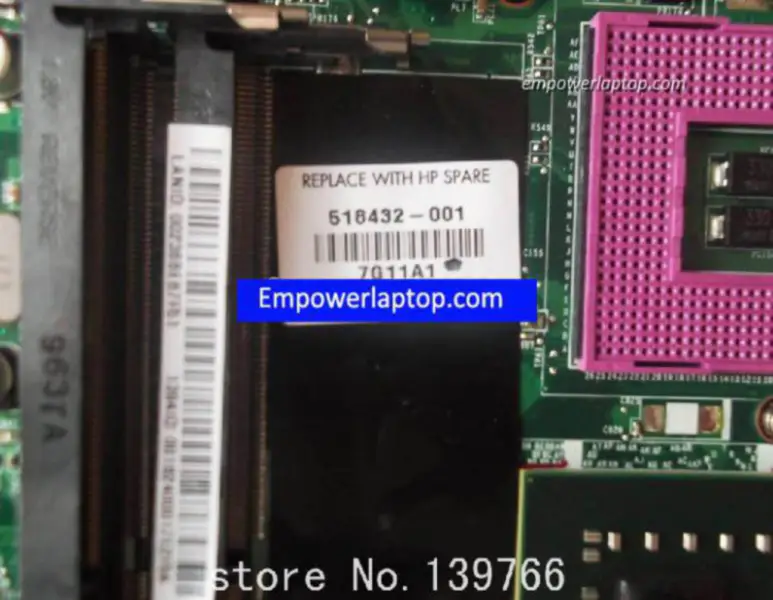 HP 518432-001 DV6 DV6-1000 ATI HD4550 Hauptplatine