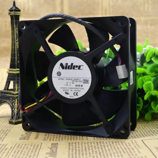 NIDEC 12038 12V 1,40A B35502-35DEL7 PP749-A00 Lüfter