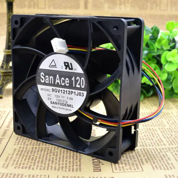 Sanyo 12cm12038 9GV1212P1J01/J03 12V 3A 4 PWM-Lüfter