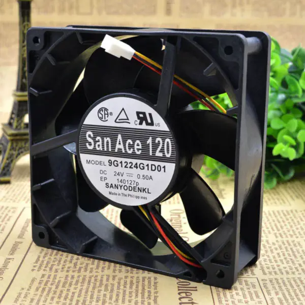 Sanyo 12038 24V 0.50A 9G1224G101 12cm Lüfter