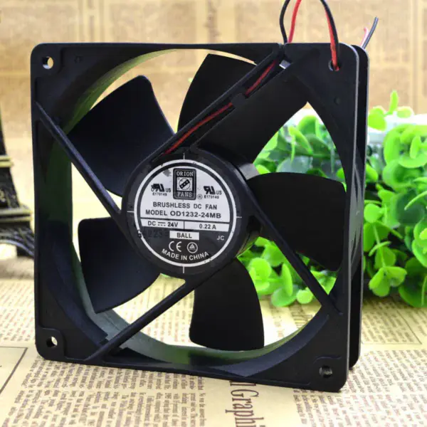 OD1232-24MB FAN DC 120X32 24V 107CFM 24V 0,22A Lüfter