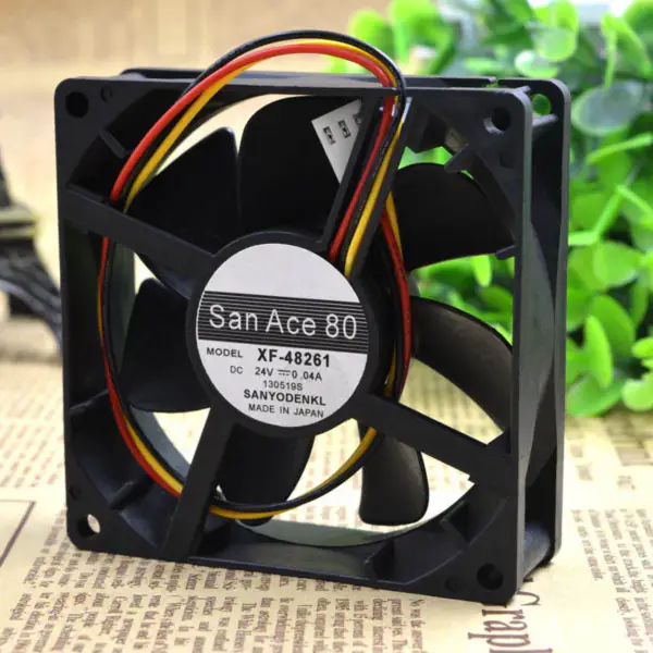 Sanyo XF-48261 8025 24V 0,04A 3-Draht 8CM Lüfter