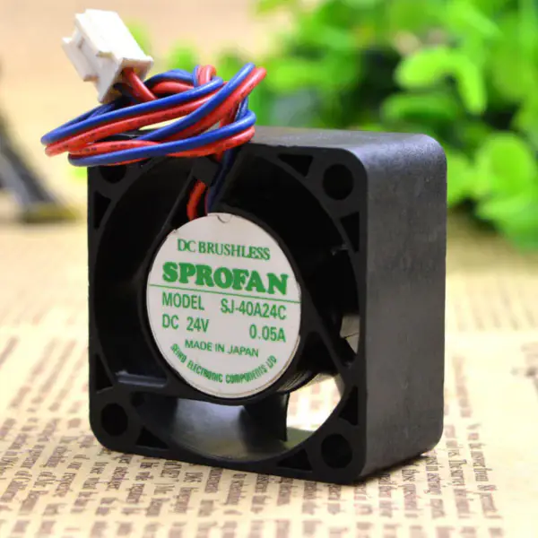 SPROFAN SJ-40A24C 24V 0,05A 4020 4CM 2-Draht-Lüfter