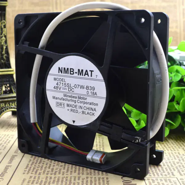 NMB 12CM 4715SL-07W-B39 48V 0,18A 3-Draht-Lüfter