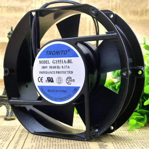 TRONITO G1551A3BL 380V 17251 17CM 0,17A Lüfter