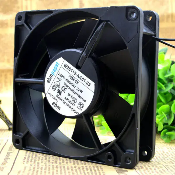 EBM PAPST W2S115-AA01-39 12738 12,7CM 220V 22W Ventilator
