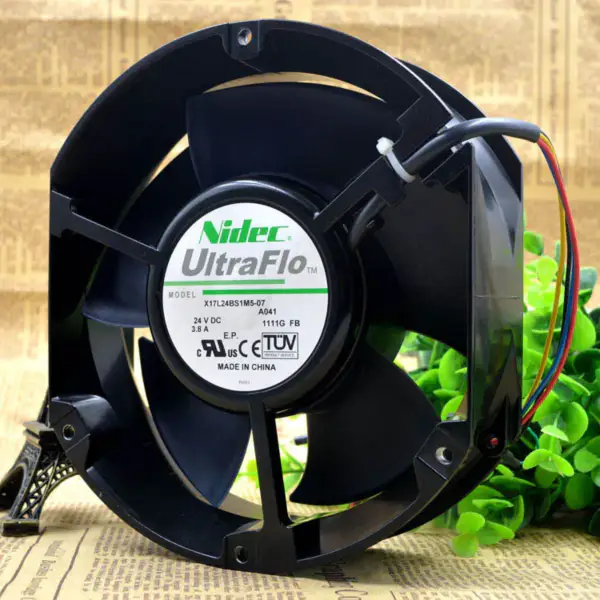 Nidec X17L24BS1M5-07A041 17250 24V 3.8A 17CM Lüfter