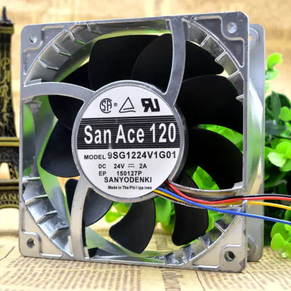 Sanyo 9SG1224V1G01 12CM 12038 24V 2A Lüfter