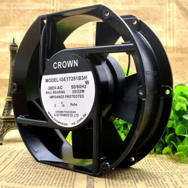 CROWN IGE17251B3H 380V 35/32W 17CM Ventilator