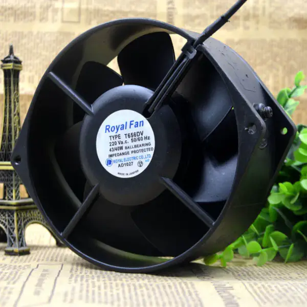 Royal Fan 17CM 17255 220V 43/40W Ventilator T656DV-TP