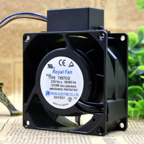 Royal Fan TYPE T857CG 230V 12W 8CM 8038 Ventilator