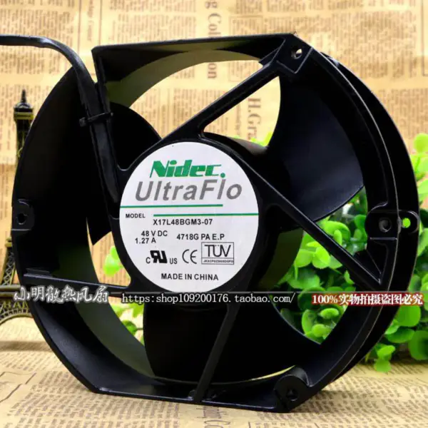 NIDEC X17L48BGM3-07 48V 1,27A Lüfter 172*150*51