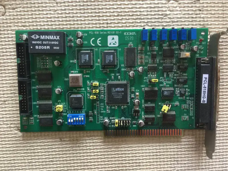 Advantech PCL-818 Serie REV.B1 02-1