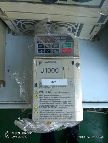 YASKAWA J1000 Serie CIMR-JT2A0002BAA 0,4/0,2KW 220V