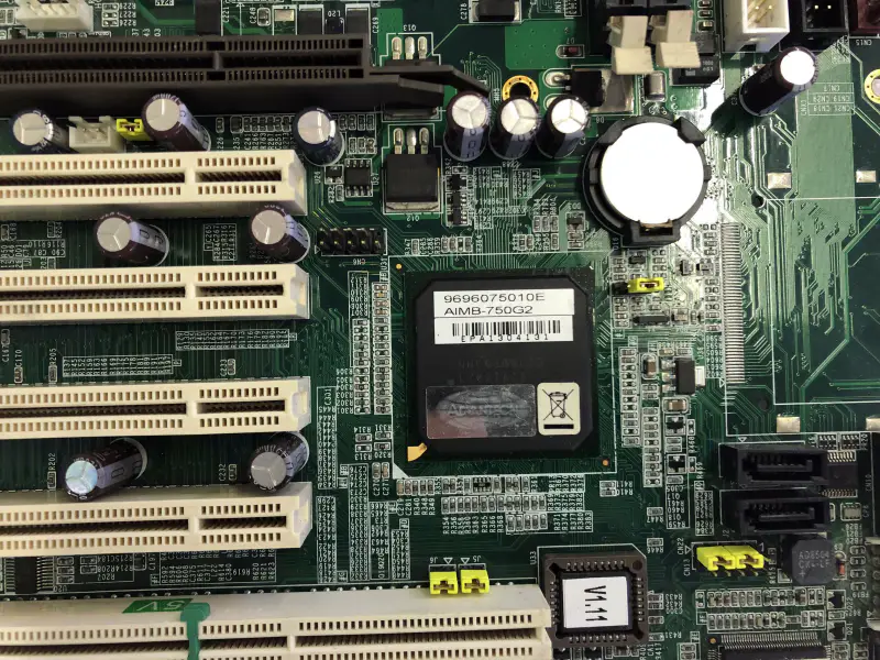 Advantech AIMB-750G2 AIMB-750 Motherboard mit doppelten Netzwerkanschlüssen (nur das Motherboard)