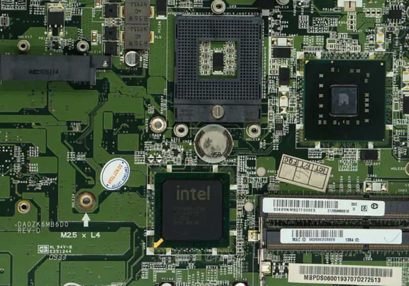 Acer 5739 5739G MBPDS06001 31ZK6MB0010 DA0ZK6MB6D0 PM45 Motherboard