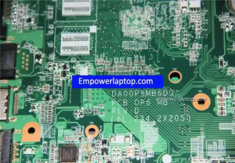 HP Presario CQ61 G61 578053-001 DA00P6MB6D0 Hauptplatine