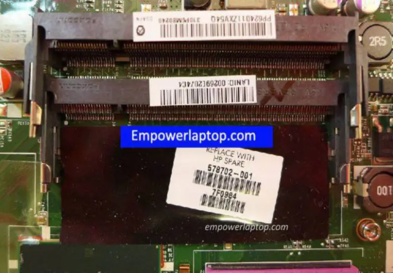 HP 578702-001 G71 CQ71 DA00P6MB6D0 Hauptplatine