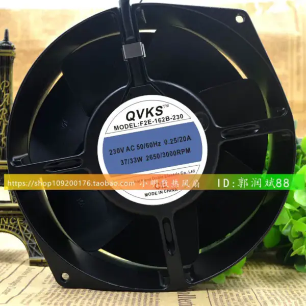 QVKS F2E-162B-230 17055 Lüfter Lüfter