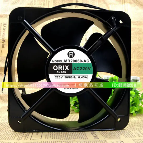 MR20060-AC MR22060-AC AC220V ORIX-Lüfter