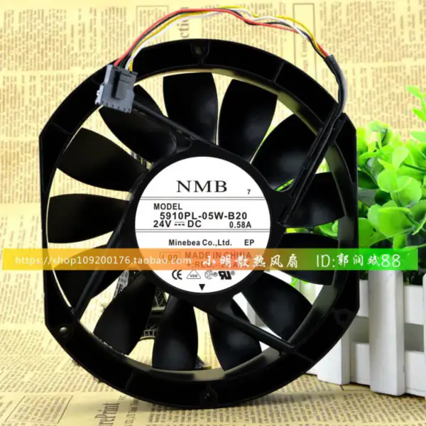 NMB 5910PL-05W-B20-L00 24V 0,58A 172*150*25MM Lüfter
